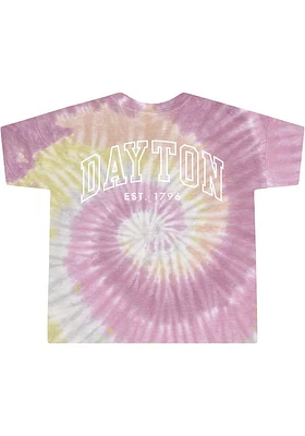 Rally Dayton Womens Pink Arch EST Short Sleeve T-Shirt