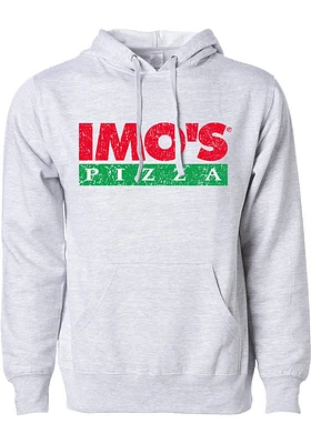 Rally St Louis Mens Grey Prime Logo Long Sleeve Hoodie