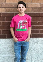 Rally St Louis Red Pizza Guy Short Sleeve Fashion T Shirt