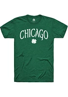 Rally Chicago Green Shamrock Short Sleeve Fashion T Shirt
