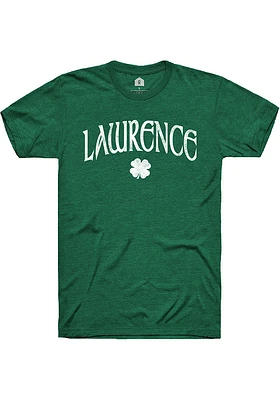 Rally Lawrence Green Shamrock Short Sleeve Fashion T Shirt