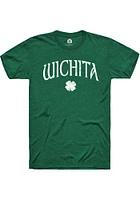 Rally Wichita Green Shamrock Short Sleeve Fashion T Shirt