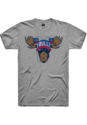Rally Lawrence Moose Drinking Hat Short Sleeve Fashion T Shirt