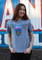 Rally Lawrence Moose Drinking Hat Short Sleeve Fashion T Shirt
