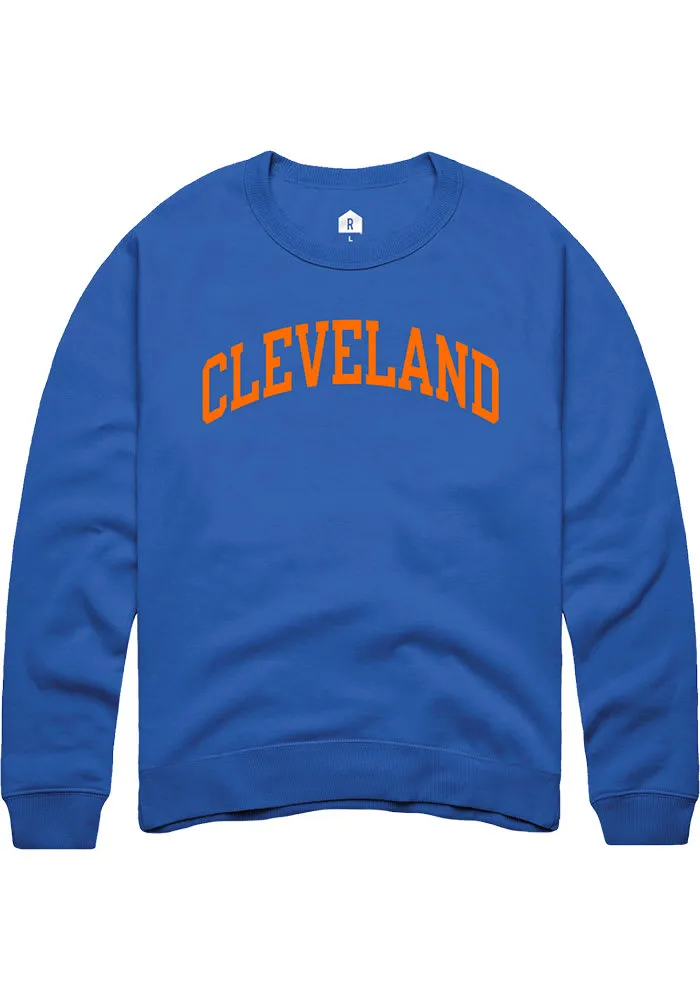 Cleveland Royal Arch Wordmark Long Sleeve Crew Sweatshirt