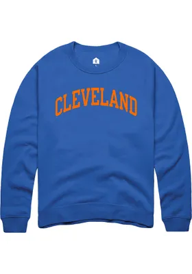 Cleveland Royal Arch Wordmark Long Sleeve Crew Sweatshirt