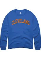 Cleveland Royal Arch Wordmark Long Sleeve Crew Sweatshirt