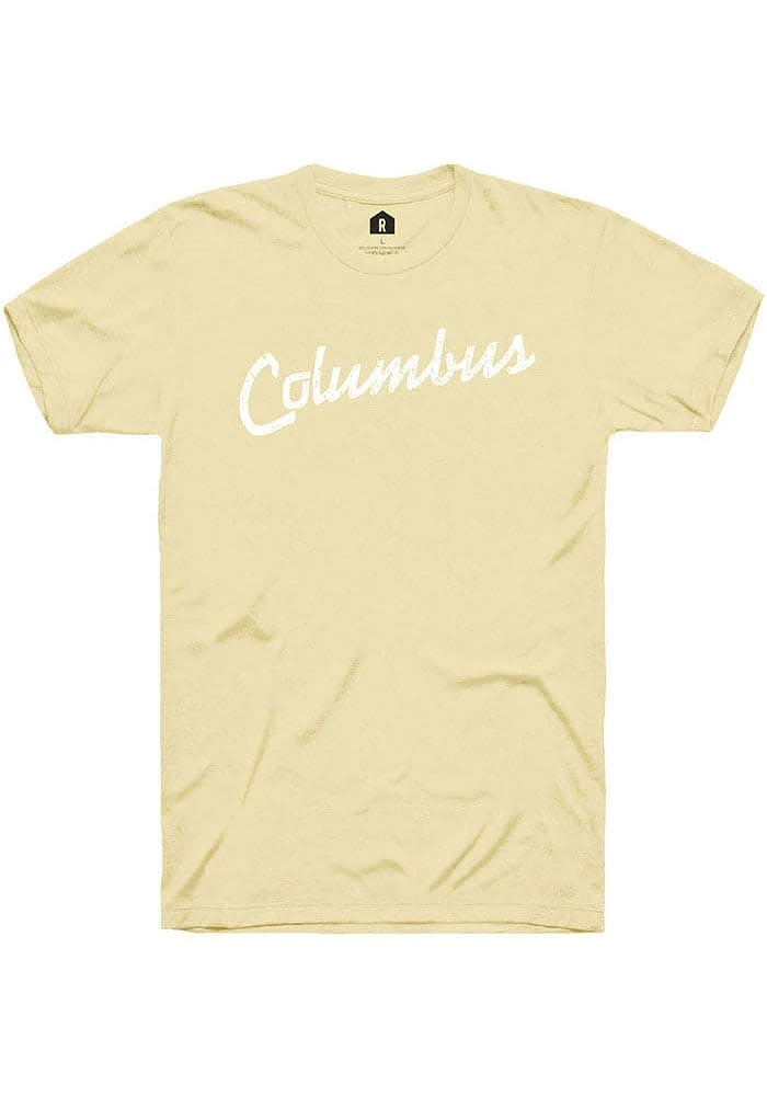 Rally Columbus RH Script Short Sleeve T Shirt