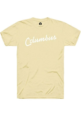 Rally Columbus RH Script Short Sleeve T Shirt
