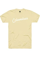Rally Columbus RH Script Short Sleeve T Shirt