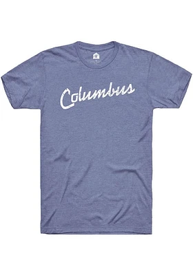 Rally Columbus RH Script Short Sleeve T Shirt