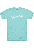 Rally Columbus RH Script Short Sleeve T Shirt