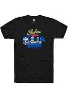 Rally Cincinnati Black Clifton Building Short Sleeve Fashion T Shirt