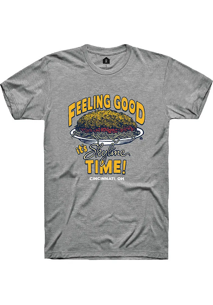 Skyline Chili Graphite Feeling Good Short Sleeve T Shirt