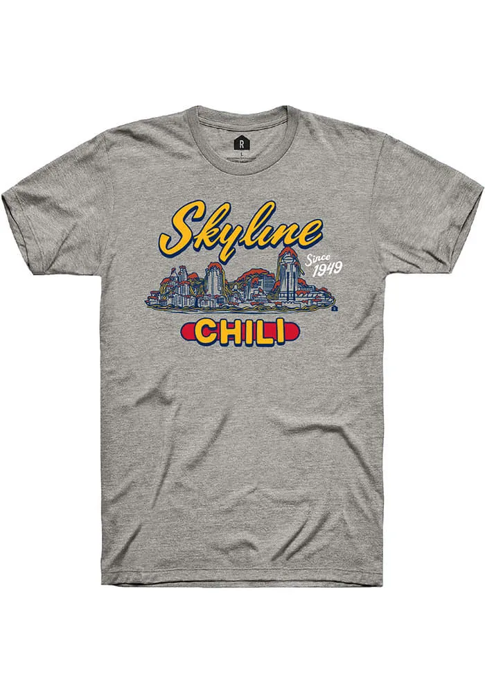 Skyline Chili Graphite Town Short Sleeve T Shirt