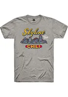 Skyline Chili Graphite Town Short Sleeve T Shirt