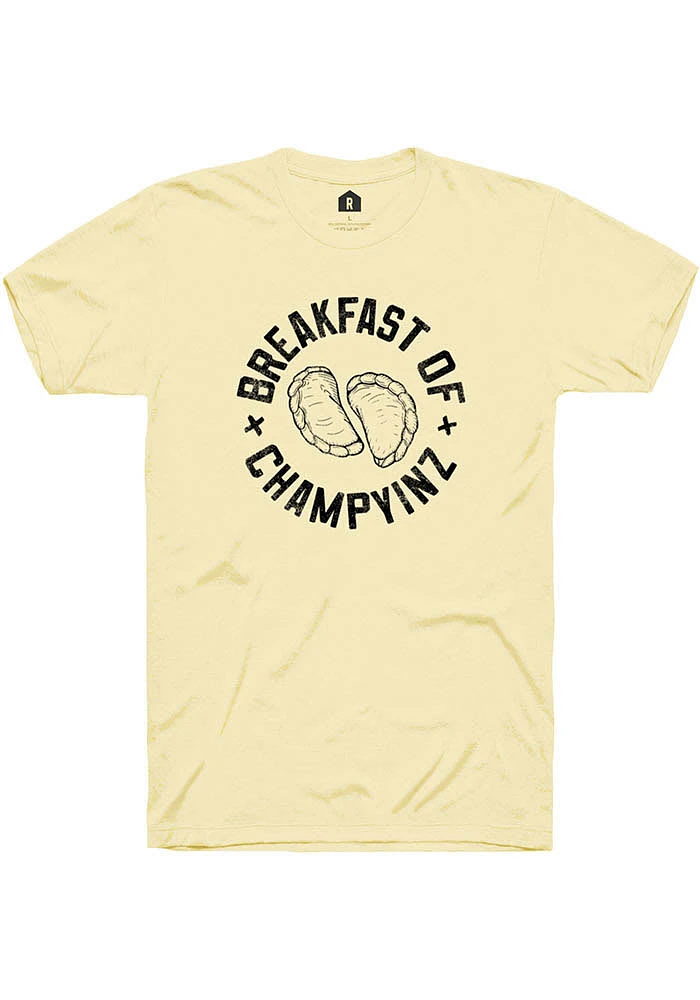 Rally Pittsburgh Yellow Perogie Short Sleeve T Shirt
