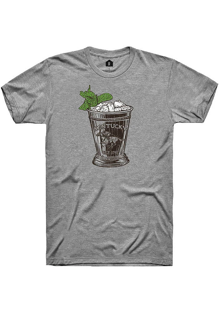 Rally Kentucky Graphite Mint Julep Short Sleeve Fashion T Shirt
