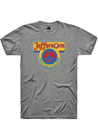 Rally Lawrence Graphite Jeffersons Peace Sign Logo Short Sleeve Fashion T Shirt