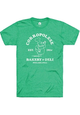 Rally Philadelphia Kelly Green Chef Logo Short Sleeve Fashion T Shirt