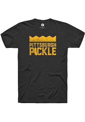 Rally Pittsburgh Black Prime Logo Short Sleeve Fashion T Shirt