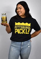 Rally Pittsburgh Black Prime Logo Short Sleeve Fashion T Shirt
