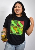 Rally Pittsburgh Black Pickle Pop Art Short Sleeve Fashion T Shirt