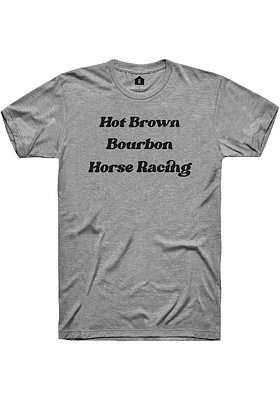Rally Kentucky Graphite Hot Brown Short Sleeve Fashion T Shirt