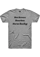 Rally Kentucky Graphite Hot Brown Short Sleeve Fashion T Shirt