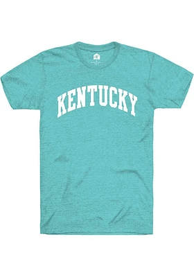 Rally Kentucky Green Arch Wordmark Short Sleeve T Shirt
