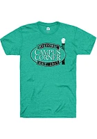 Rally Norman Teal Campus Corner Sign Short Sleeve T Shirt