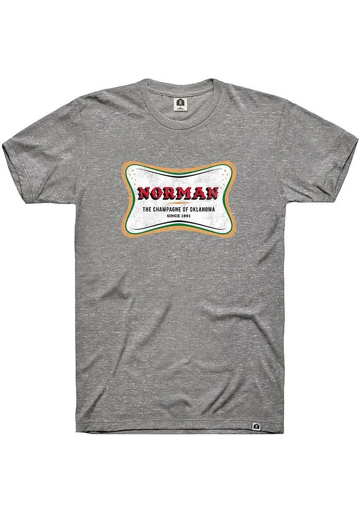 Rally Norman Grey Champagne Short Sleeve Fashion T Shirt