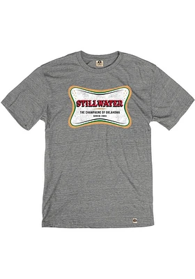 Rally Stillwater Grey Champagne Short Sleeve Fashion T Shirt