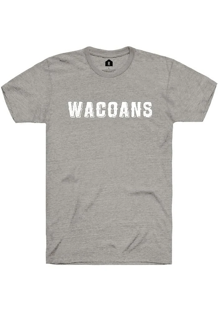 Rally Waco Grey Wacoans Short Sleeve Fashion T Shirt