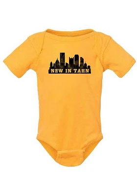 Rally Pittsburgh Baby Gold New Than Short Sleeve One Piece