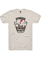 Rally Pittsburgh Natural Bottle Skyline Short Sleeve T Shirt