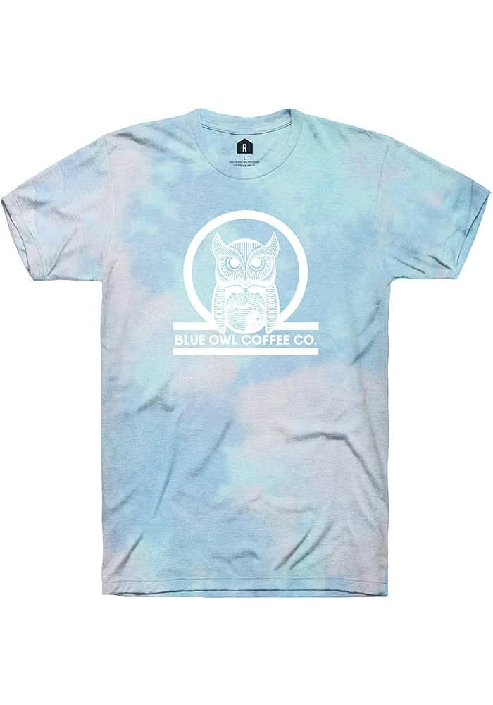 Rally Light Blue Prime Logo Short Sleeve Fashion T Shirt