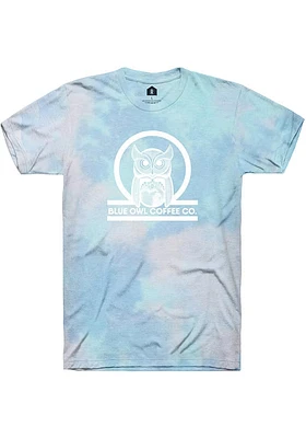 Rally  Light Blue Prime Logo Short Sleeve Fashion T Shirt