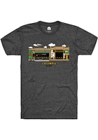 Rally Columbia Charcoal Fieldhouse Building Short Sleeve Fashion T Shirt