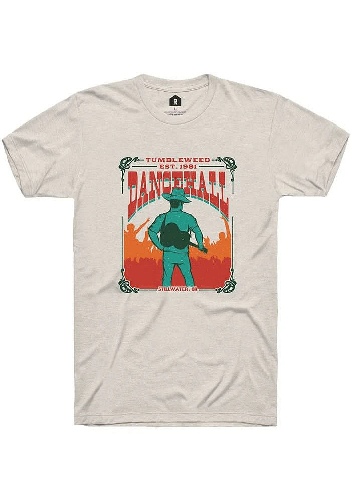 Rally Stillwater Oatmeal Poster Short Sleeve Fashion T Shirt
