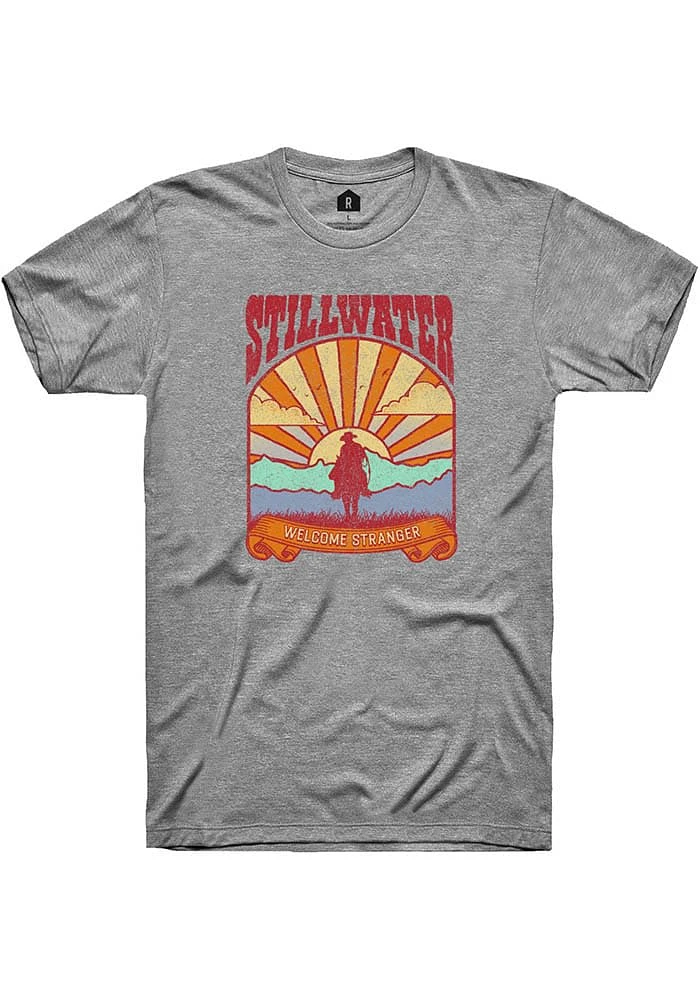 Rally Stillwater Graphite Poster Short Sleeve Fashion T Shirt