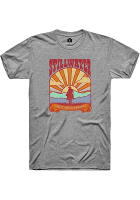 Rally Stillwater Graphite Poster Short Sleeve Fashion T Shirt