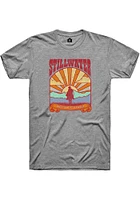 Rally Stillwater Graphite Poster Short Sleeve Fashion T Shirt