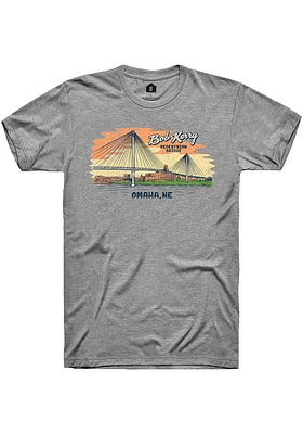 Rally Omaha Graphite Bob Kerry Short Sleeve Fashion T Shirt