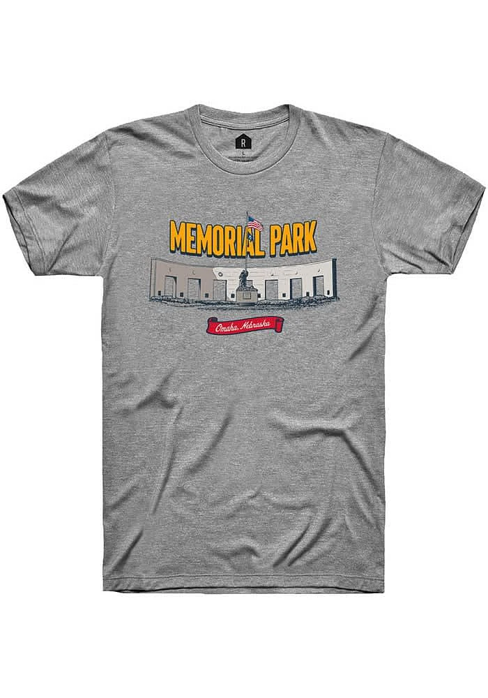 Rally Omaha Graphite Memorial Park Short Sleeve T Shirt