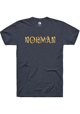 Rally Norman Womens Floral Short Sleeve T-Shirt