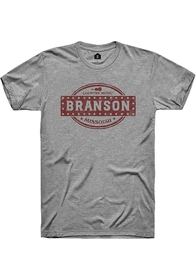 Rally Branson Graphite Country Music Sign Short Sleeve Fashion T Shirt