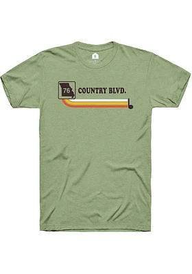 Rally Branson Green 76 Country Blvd Short Sleeve T Shirt