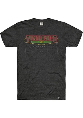 Rally Stillwater Black Neon Sign Short Sleeve Fashion T Shirt