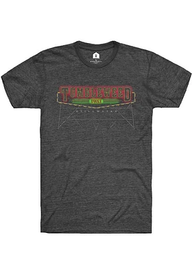 Rally Stillwater Charcoal Neon Sign Short Sleeve Fashion T Shirt
